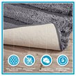 Madison Park 100 Percent Polyester Fabric Solid Tufted Rug in Seafoam Green