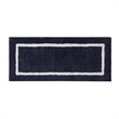 Madison Park Bittman Polyester Reversible Tufted Microfiber Rug in Navy