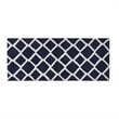 Madison Park Bittman Polyester Reversible Tufted Microfiber Rug in Navy