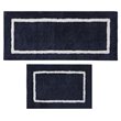 Madison Park Bittman Polyester Reversible Tufted Microfiber Rug in Navy