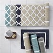 Madison Park Bittman Polyester Reversible Tufted Microfiber Rug in Gray
