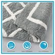 Madison Park Bittman Polyester Reversible Tufted Microfiber Rug in Gray