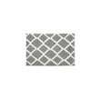 Madison Park Bittman Polyester Reversible Tufted Microfiber Rug in Gray