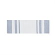 Madison Park Spa 100 Percent Cotton Reversible Bath Rug - Blue