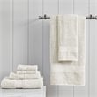 Madison Park Organic 6-Piece 100 Percent Cotton Towel Set in Ivory