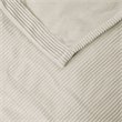 Beautyrest Polyester Knitted Micro Fleece Solid Textured Heated Blanket in Beige