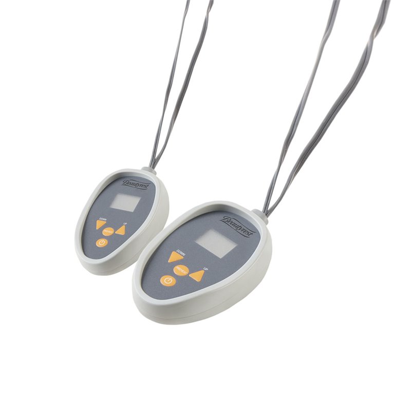 Beautyrest Polyester Knitted Micro Fleece Solid Textured Heated Blanket - Beige