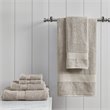 Madison Park Organic 6-Piece 100 Percent Cotton Towel Set in Tan