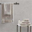 Madison Park Signature Luce 6-Piece Egyptian Cotton Towel Set in Sand Brown