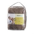 Beautyrest Polyester Microlight and Berber Solid Heated Throw in Brown