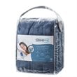Beautyrest Polyester Knitted Solid Microlight Heated Throw in Sapphire Blue