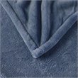 Beautyrest Polyester Knitted Solid Microlight Heated Throw in Sapphire Blue