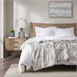 Beautyrest Polyester Marble Faux Fur Heated Throw in Natural Marble