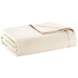 Madison Park 100 Percent Egyptian Cotton Solid Blanket in Ivory