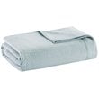 Madison Park 100 Percent Egyptian Cotton Solid Blanket in Light Blue