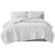 True North by Sleep Philosophy Laurie Jacquard Velour Comforter Set in Ivory