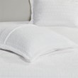 True North by Sleep Philosophy Laurie Jacquard Velour Comforter Set in Ivory