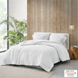 True North by Sleep Philosophy Laurie Jacquard Velour Comforter Set in Ivory