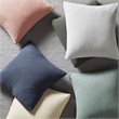 INK+IVY 100 Percent Acrylic Knitted Euro Pillow Cover in Ivory