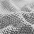 INK+IVY Bree 100 Percent Acrylic Knitted Throw in Gray Finish