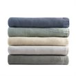INK+IVY Bree 100 Percent Acrylic Knitted Blanket in Gray Finish