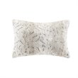 Madison Park 100 Percent Polyester Comforter Set in Snow Leopard White