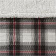 Woolrich Polyester Printed Mink Heated Throw with 1