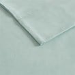 Madison Park Contemporary Polyester 3M Microcell Sheet Set in Seafoam