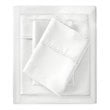 Madison Park Contemporary Cotton Polyester Solid Pillowcase in White