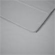 Madison Park Contemporary Cotton Polyester Solid Pillowcase in Gray