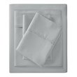 Madison Park Contemporary Cotton Polyester Solid Pillowcase in Gray