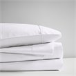 Beautyrest Contemporary Cotton and Polyester Sateen Cooling Sheet Sets in White