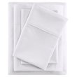 Beautyrest Contemporary Cotton and Polyester Sateen Cooling Sheet Sets in White