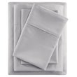 Beautyrest Contemporary Cotton and Polyester Sateen Cooling Sheet Sets in Gray