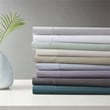 Beautyrest Contemporary Cotton and Polyester Sateen Cooling Sheet Sets in Blue