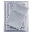 Beautyrest Contemporary Cotton and Polyester Sateen Cooling Sheet Sets in Blue