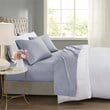 Beautyrest Contemporary Cotton and Polyester Sateen Cooling Sheet Sets in Blue