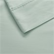 Beautyrest Contemporary Cotton and Polyester Solid Sheet Set in Seafoam