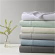 Beautyrest Contemporary Cotton and Polyester Solid Sheet Set in Seafoam