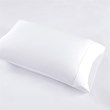 Beautyrest Contemporary Cotton and Polyester Solid Sheet Set in White