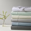 Beautyrest Contemporary Cotton and Polyester Solid Sheet Set in White