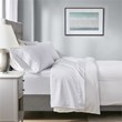 Beautyrest Contemporary Cotton and Polyester Solid Sheet Set in White