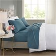 Beautyrest Contemporary Cotton and Polyester Sateen Cooling Sheet Sets in Teal
