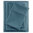 Beautyrest Contemporary Cotton and Polyester Sateen Cooling Sheet Sets in Teal