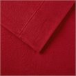 True North by Sleep Philosophy Polyester Micro Fleece Solid Sheet Set in Red