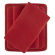 True North by Sleep Philosophy Polyester Micro Fleece Solid Sheet Set in Red