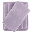 True North by Sleep Philosophy Polyester Micro Fleece Solid Sheet Set - Lavender