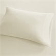 Sleep Philosophy Contemporary Smart Cool Microfiber Sheet Set in Ivory