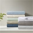 Sleep Philosophy Contemporary Smart Cool Microfiber Sheet Set in Ivory