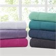 Intelligent Design Contemporary Cotton Polyester Jersey Knit Sheet Set in Gray